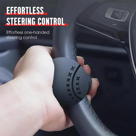 Steering Wheel Knob Ergonomic Silicone Grip 360° Rotation
