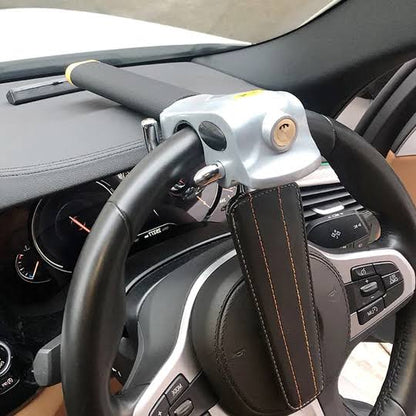 Steering Wheel Lock Triple Locking Adjustable Fit