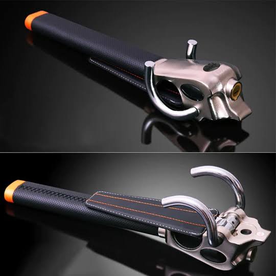 Steering Wheel Lock Triple Locking Adjustable Fit