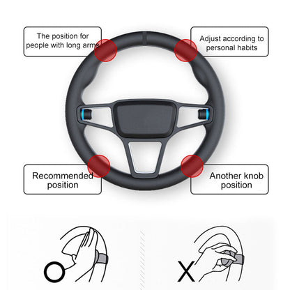 Steering Wheel Spinner Knob 360 Degree Non-Slip Grip