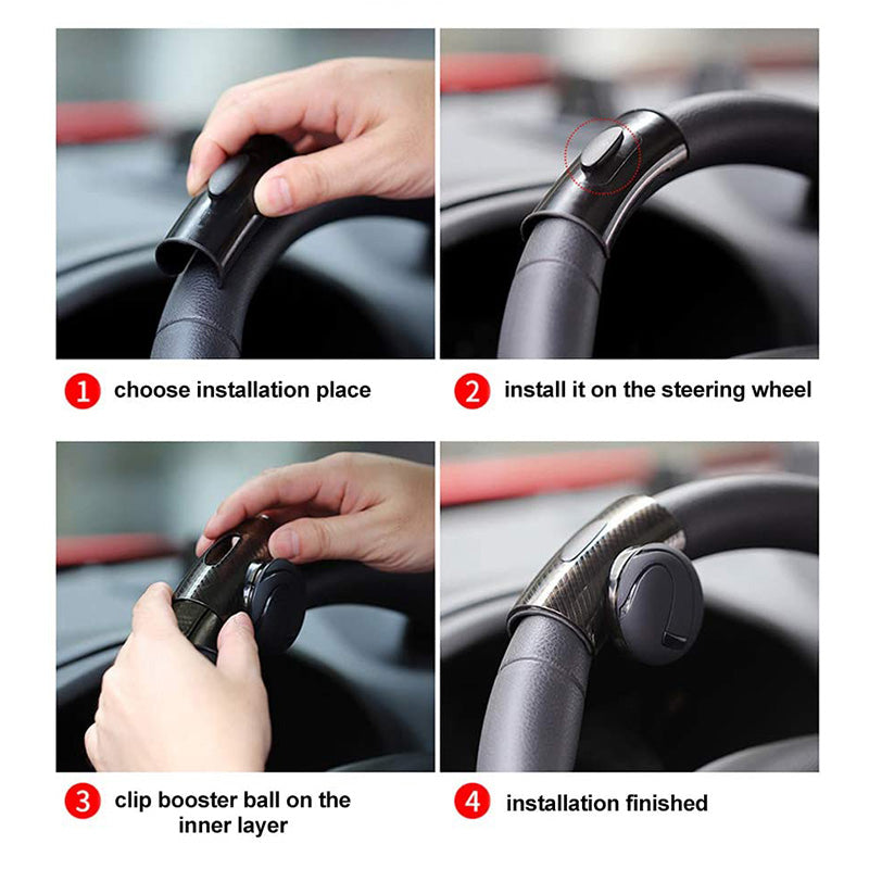 Steering Wheel Spinner Knob 360 Degree Non-Slip Grip
