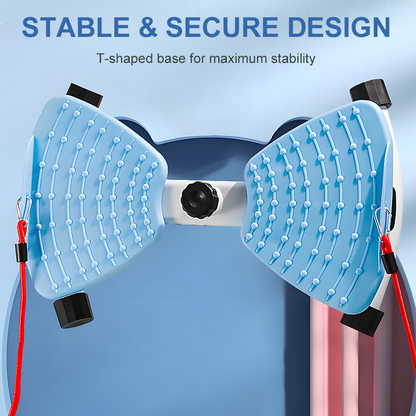 Stepper Twist Motion & Resistance Bands Steel Frame