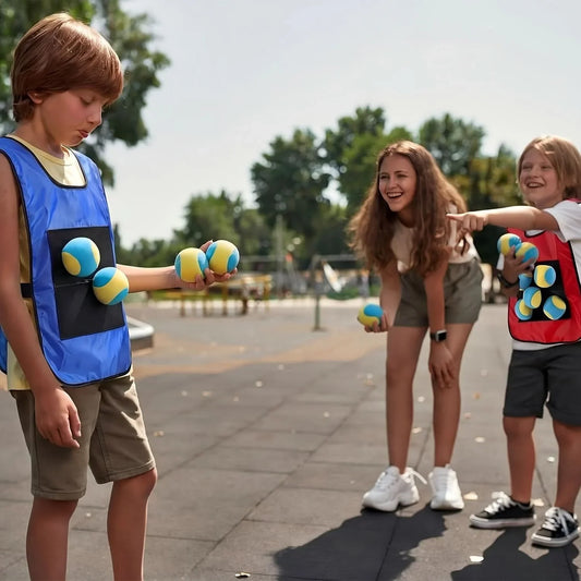 Sticky Ball Game Set Soft Fabric Lightweight & Portable