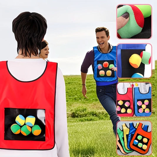 Sticky Ball Game Set Soft Fabric Lightweight & Portable