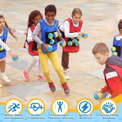 Sticky Ball Game Set Soft Fabric Lightweight & Portable