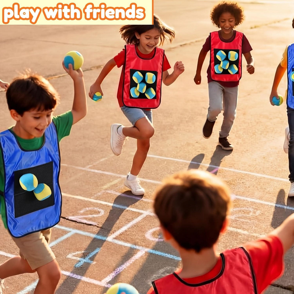 Sticky Ball Game Set Soft Fabric Lightweight & Portable