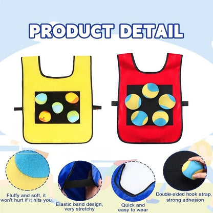 Sticky Ball Game Set Soft Fabric Lightweight & Portable