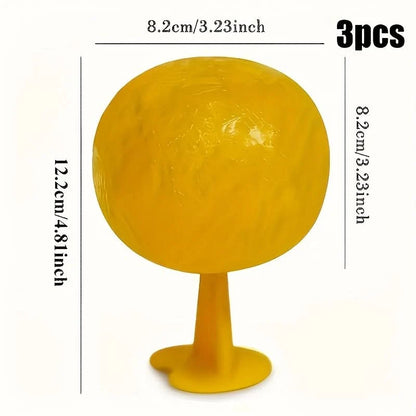 Sticky Fruit Fly Trap Bright Ball Chemical-Free 3-Pack