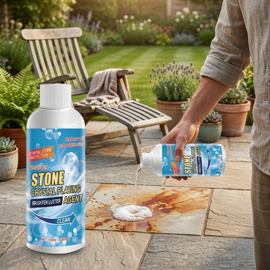 Stone & Tile Cleaner Set of 2 Rust-Removing Biodegradable