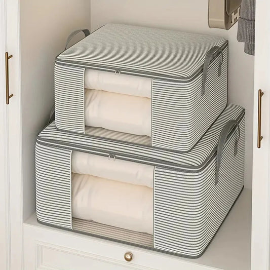 Storage Bag Foldable Breathable Clear Panel