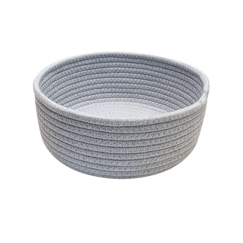 Storage Basket Handwoven Foldable Washable