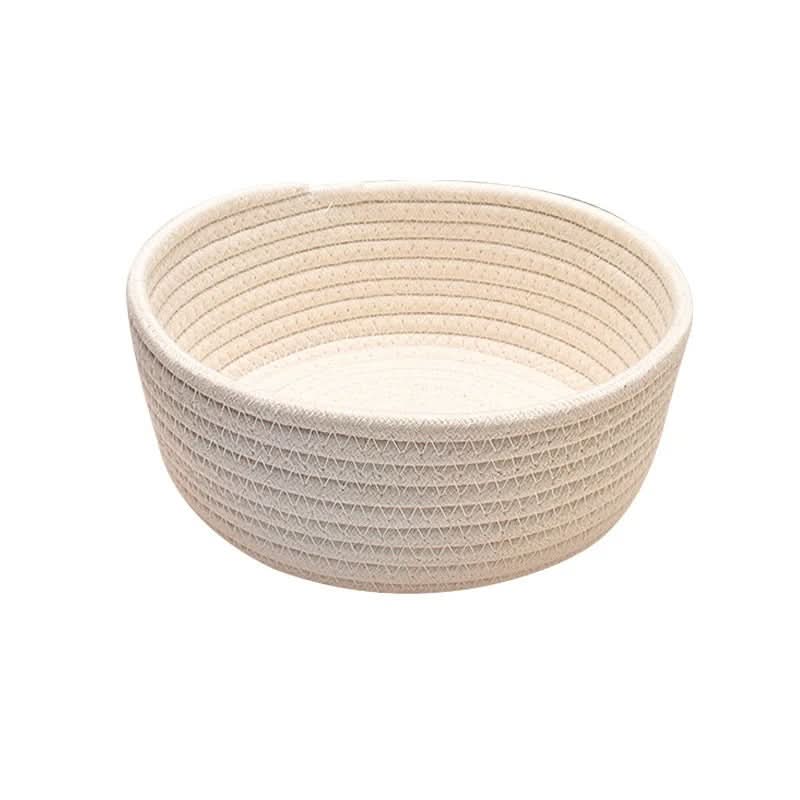 Storage Basket Handwoven Foldable Washable