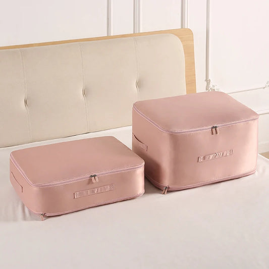 Storage Organizer Foldable Fabric Zipper Lid