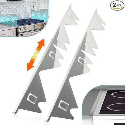Stove Gap Cover Telescopic Stainless Steel