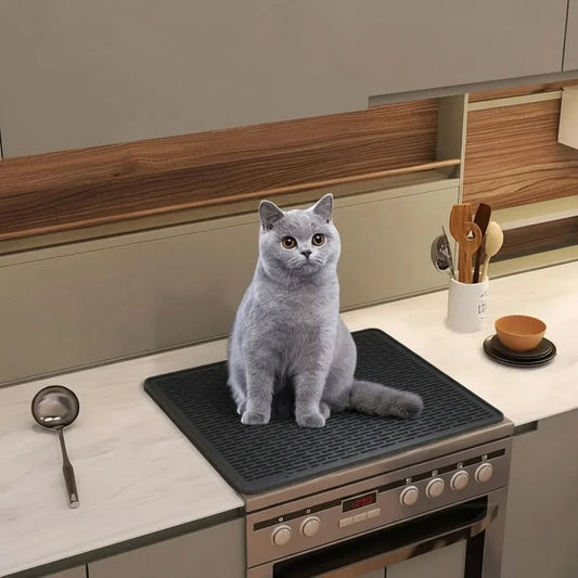 Stovetop Mat Silicone Heat-Resistant to 400°F Dishwasher-Safe