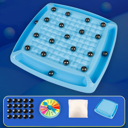 Strategy Board Game Magnetic Textured Board 20 Pieces