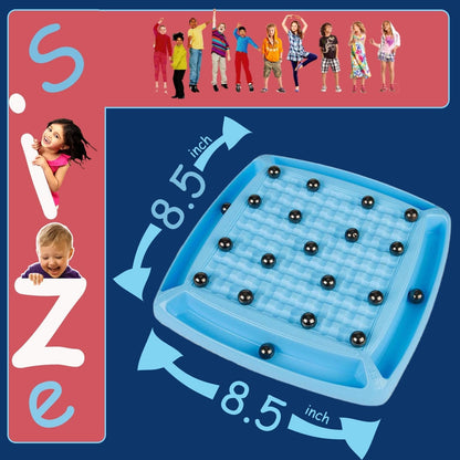 Strategy Board Game Magnetic Textured Board 20 Pieces