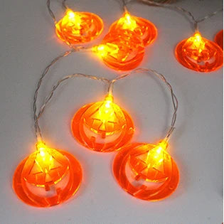 String Lights Halloween Character Covers Battery-Powered Weather-Resistant