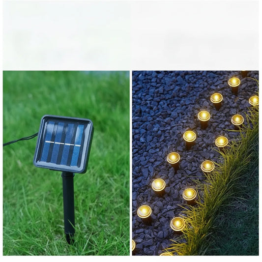 String Lights Solar Powered Automatic Dusk Sensor