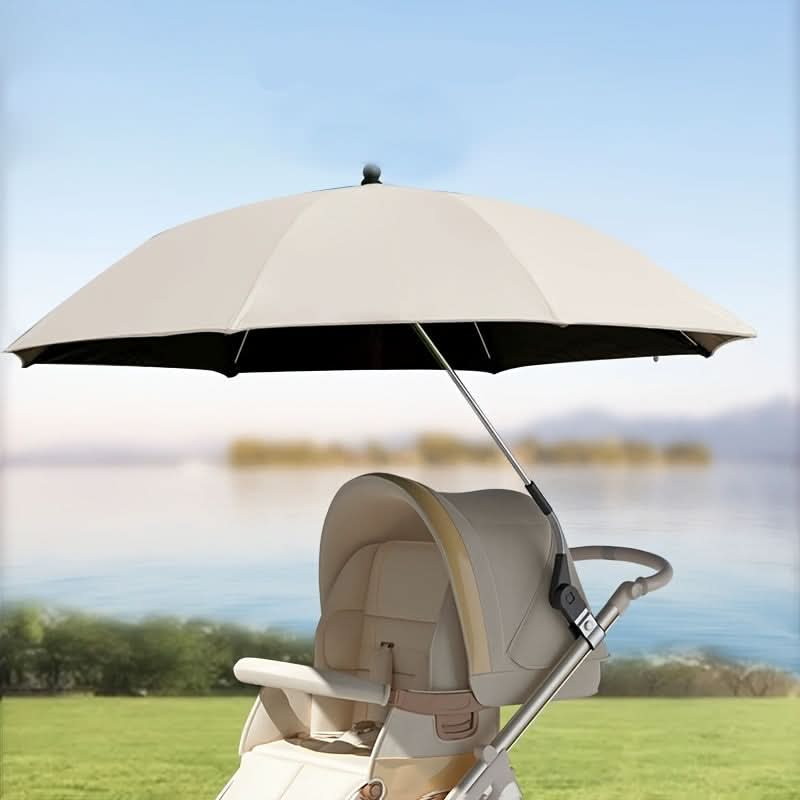 Stroller Sunshade UV-Resistant Adjustable Arm Clamp Attachment