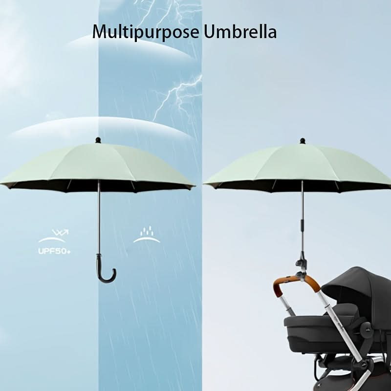 Stroller Sunshade UV-Resistant Adjustable Arm Clamp Attachment