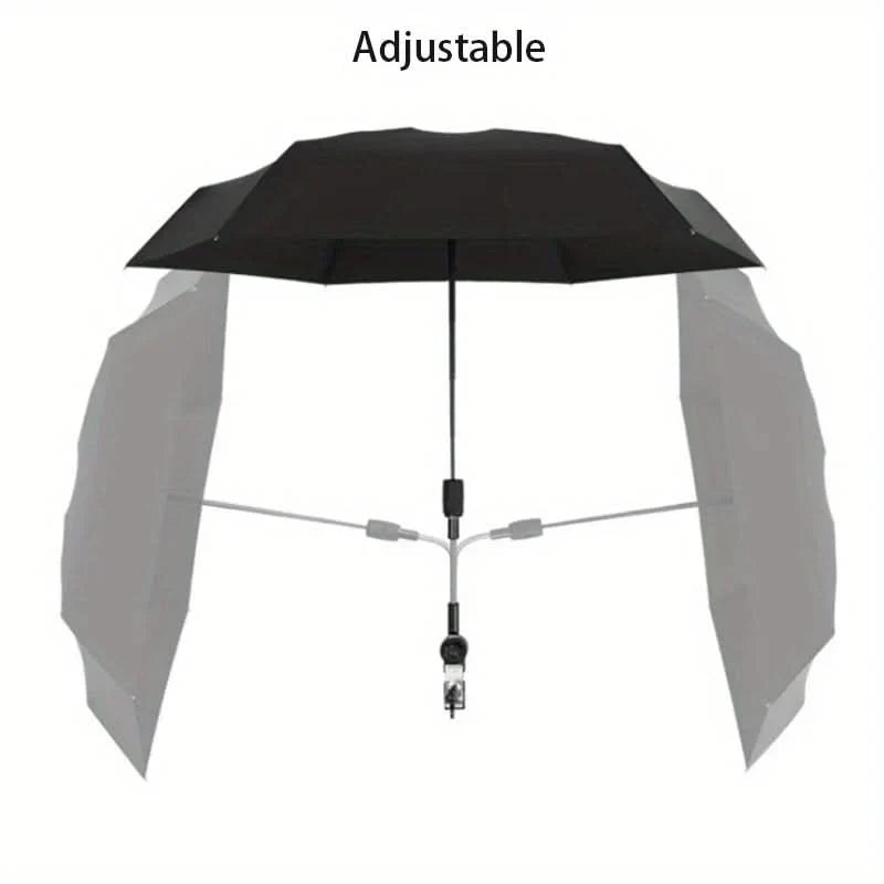 Stroller Sunshade UV-Resistant Adjustable Arm Clamp Attachment