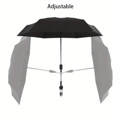 Stroller Sunshade UV-Resistant Adjustable Arm Clamp Attachment