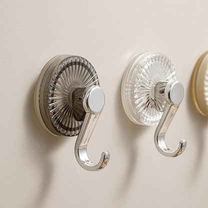 Suction Cup Hooks No-Drill Waterproof Set of 3