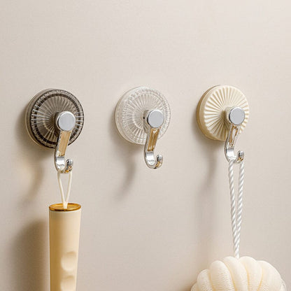 Suction Cup Hooks No-Drill Waterproof Set of 3
