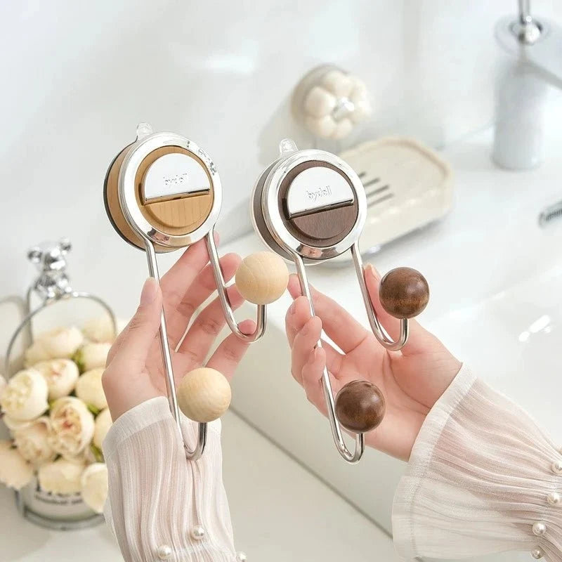 Suction Hooks Strong Hold Waterproof No-Drill Installation