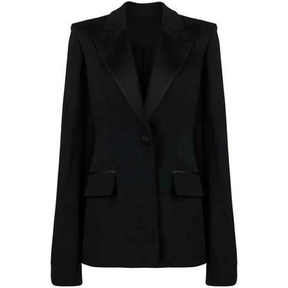 Suit Set Cape Sleeves Flared Trousers