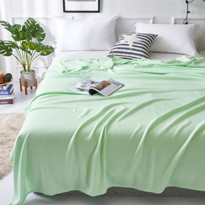 Summer Quilt Breathable Bamboo Fiber Lightweight