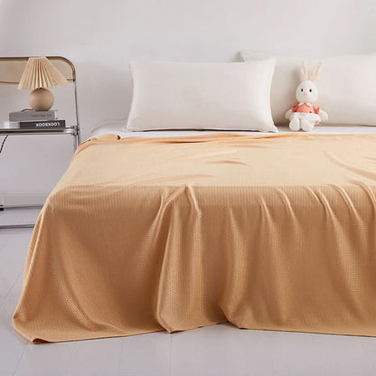 Summer Quilt Breathable Bamboo Fiber Lightweight