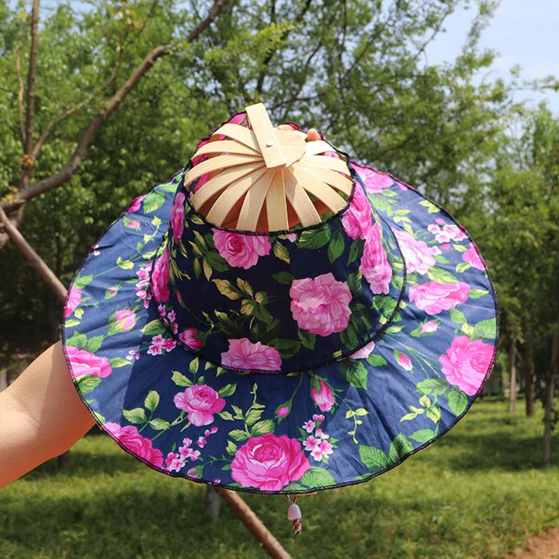 Sun Hat Foldable Wide Brim UV Protection & Fan