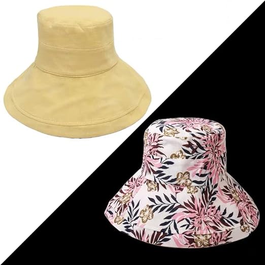 Sun Hat Reversible Wide Brim UV Protection