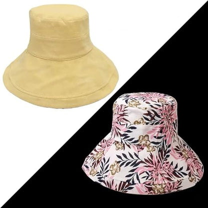 Sun Hat Reversible Wide Brim UV Protection