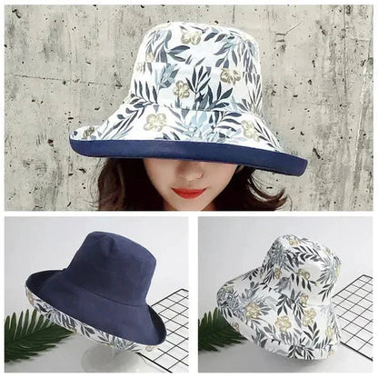 Sun Hat Reversible Wide Brim UV Protection