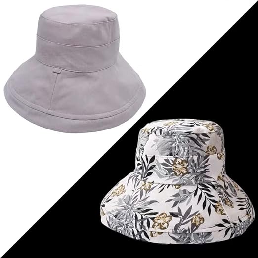Sun Hat Reversible Wide Brim UV Protection