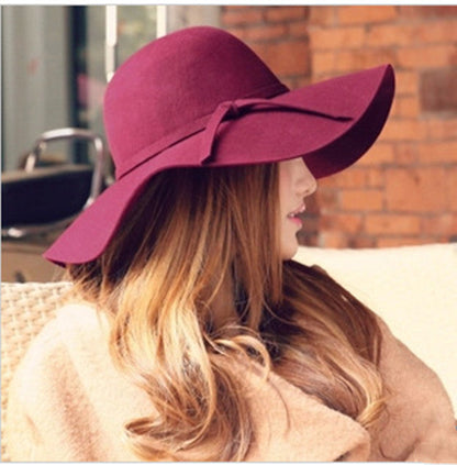 Sun Hat Wide Brim Breathable Cotton-Polyester Foldable