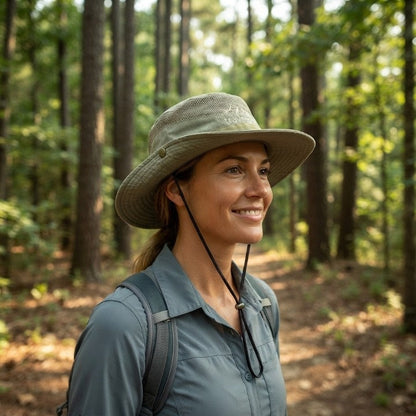 Sun Hat Wide Brim UV Protection Adjustable Chin Strap