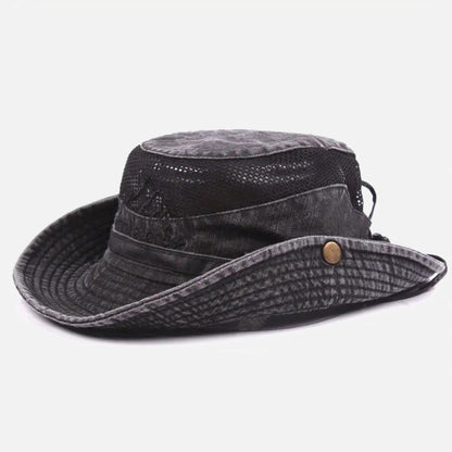 Sun Hat Wide Brim UV Protection Adjustable Chin Strap