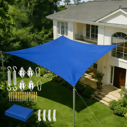 Sun Shade Sail Waterproof UV Protection Polyester Fabric