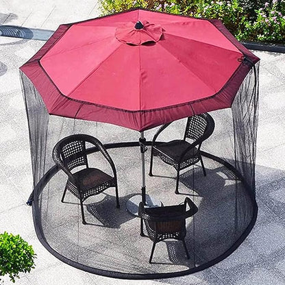 Sun Umbrella Mosquito Net Fine Mesh Tool Free
