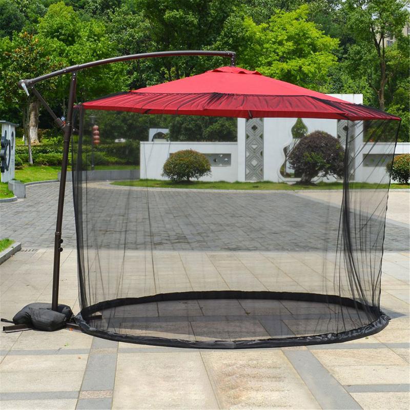 Sun Umbrella Mosquito Net Fine Mesh Tool Free