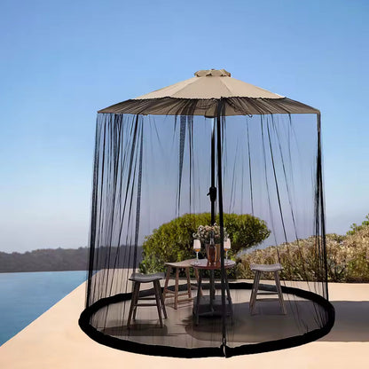 Sun Umbrella Mosquito Net Fine Mesh Tool Free