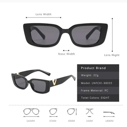 Sunglasses Cat-Eye UV400 Lightweight Frame