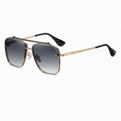 Sunglasses Gradient Lenses Lightweight Metal Frame