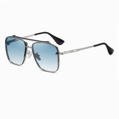 Sunglasses Gradient Lenses Lightweight Metal Frame