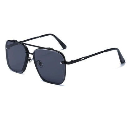 Sunglasses Gradient Lenses Lightweight Metal Frame