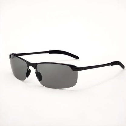 Sunglasses Photochromic Polarized UV400 Lightweight Aluminum Frame